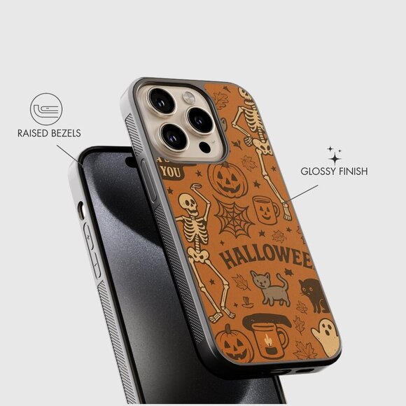 Halloween Phone Cover – iPhone 16, 15 Pro, Galaxy S25, S24, S24 Ultra, Pixel 9 - Picture 3 of 9
